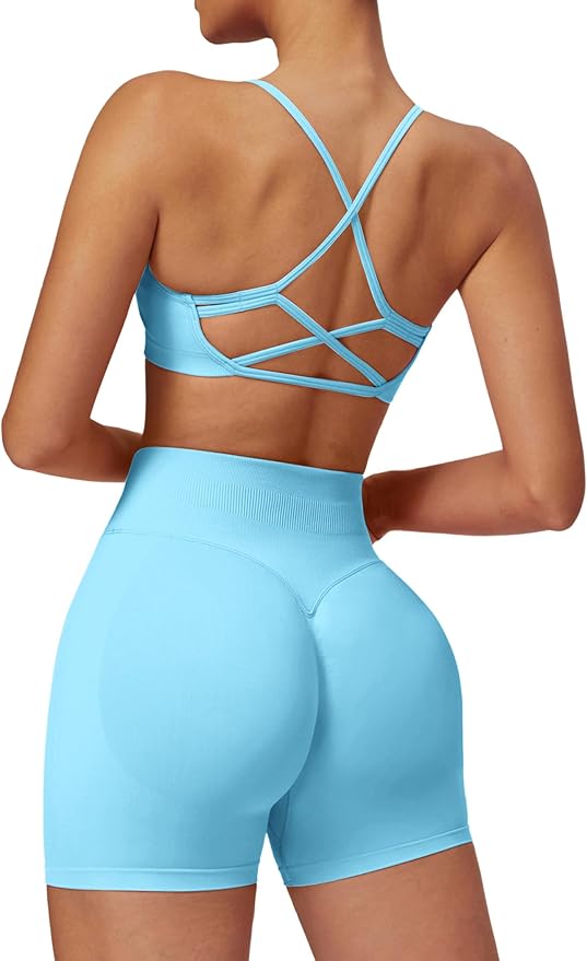 Sports Bra High Waist Shorts