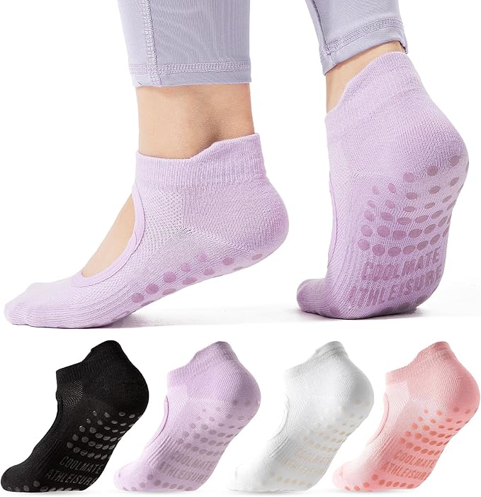 CoolMate Pilates Socks